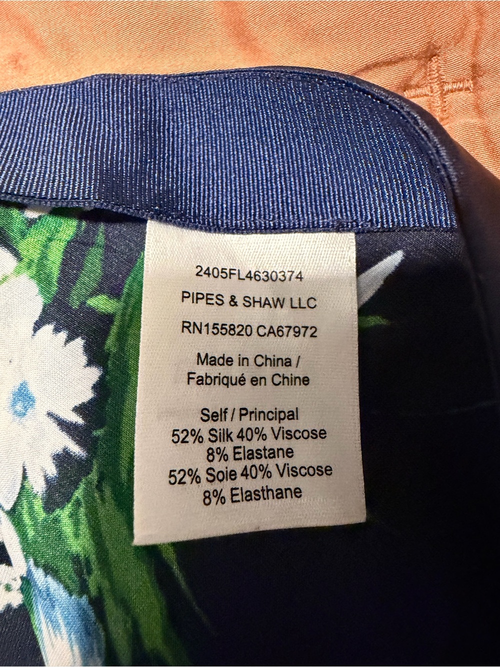 Veronica Beard Clover Floral Silk Blend - Picture 7 of 7